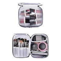 Stylish Polyester And Waterproof Multifunctional Cosmetic Makeup Kit Storage Bag-thumb4