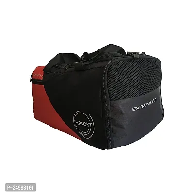 IMPACKT Extreme 3.0 Duffel Gym Bag (Red Black)-thumb4