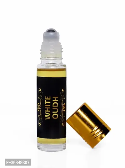 White oud attar Mukhallat Non Alcoholic RollOn Attar Perfume 8 ml