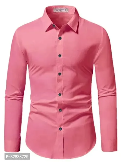 Reliable Cotton Blend Solid Casual Shirts For Men-thumb0