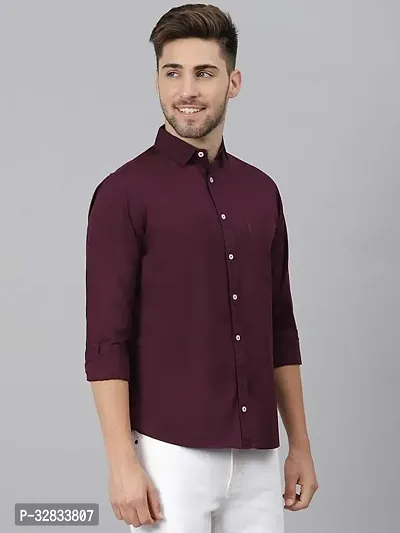 Reliable Cotton Blend Solid Casual Shirts For Men