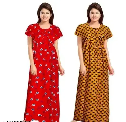 Elegant Nighty For Women Pack Of 2