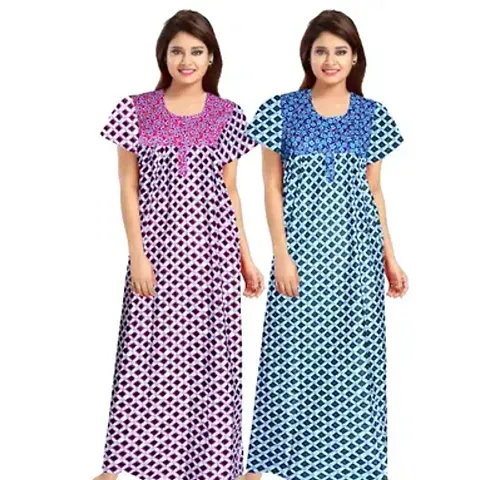 Must Have Cotton nighties & nightdresses Women's Nightwear 