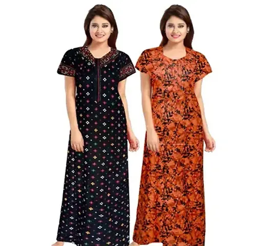 Hot Selling Cotton Nighty Women's Nightwear 