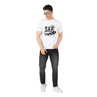 VINTAGE DREAM AND DEVICE OF LEAF Men's Cotton Regular Fit Half Sleeve SK8 Cool Printed Casual Tshirt (White, Size M)-thumb1