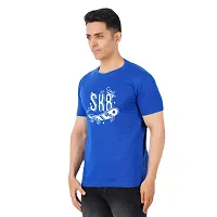 VINTAGE DREAM AND DEVICE OF LEAF Men's Cotton Regular Fit Half Sleeve SK8 Cool Printed Casual Tshirt (Blue, Size S)-thumb3