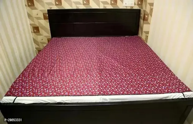 Comfortable Cotton Solid Single Bedsheet