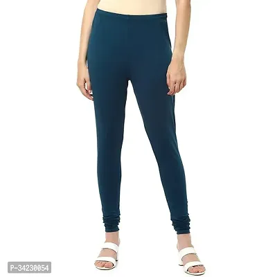 Alluring Polyester Solid Leggings For Women And Girls-thumb0