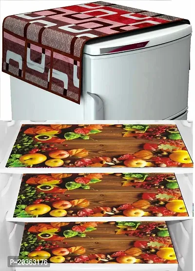 Combo of fridge top ,fridge mat