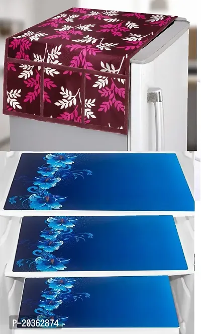 Combo of fridge top ,fridge mat