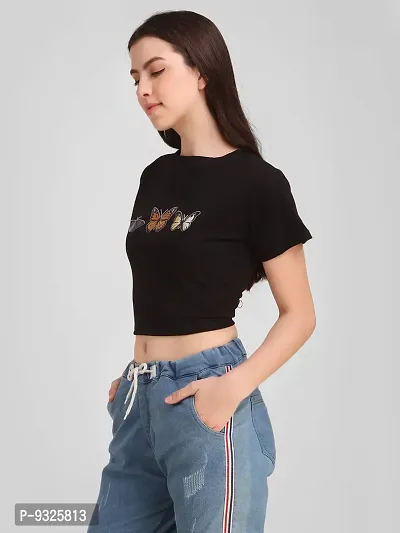 CreadCraft,Women Crop top-thumb4