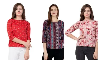 The Lion's Share Combo Pack of 3 Stylish Tops for Women and Girls.(XL) - Var-59-thumb1