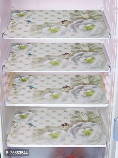 Combo of Exclusive Decorative Fridge Top Cover  Fridge Mat-thumb2