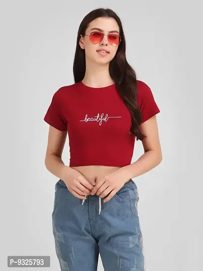 CreadCraft,Women Crop top