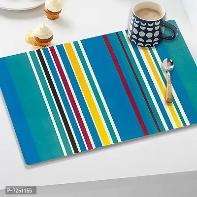 Stylish Fancy Rectangular Pack Of 6 Table Placemat