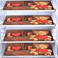 Combo of fridge top ,fridge mat-thumb1