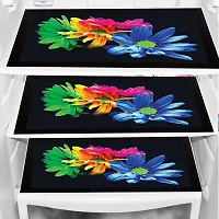 Combo of Exclusive Decorative Fridge Top Cover  Fridge Mat-thumb1