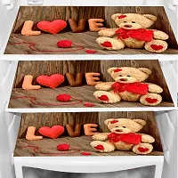 Combo of Exclusive Decorative Fridge Top Cover  Fridge Mat-thumb2