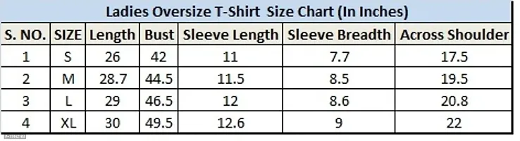OVER SIZE Women Printed Round Neck Purple T-Shirt-thumb3
