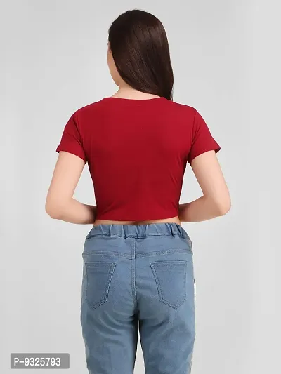 CreadCraft,Women Crop top-thumb2