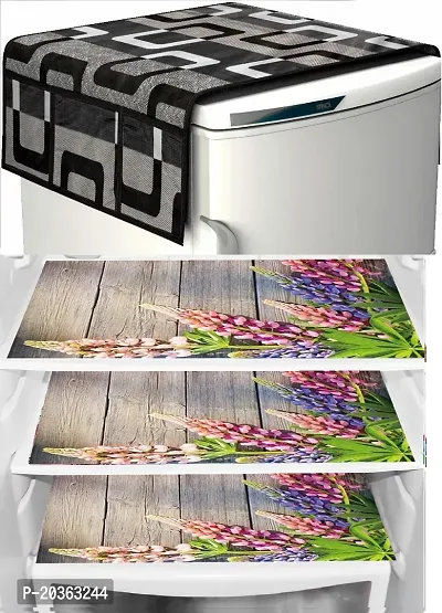 Combo of fridge top ,fridge mat