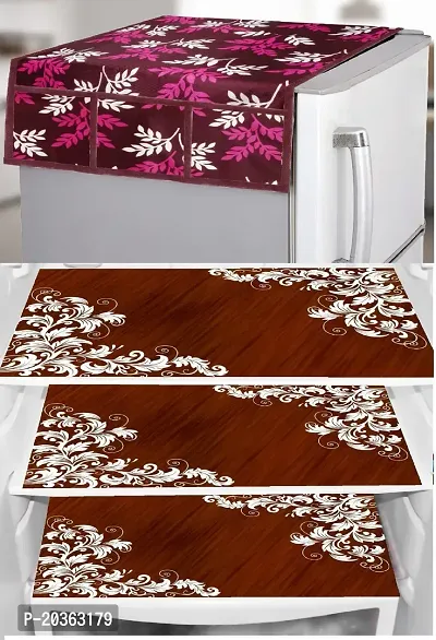 Combo of fridge top ,fridge mat