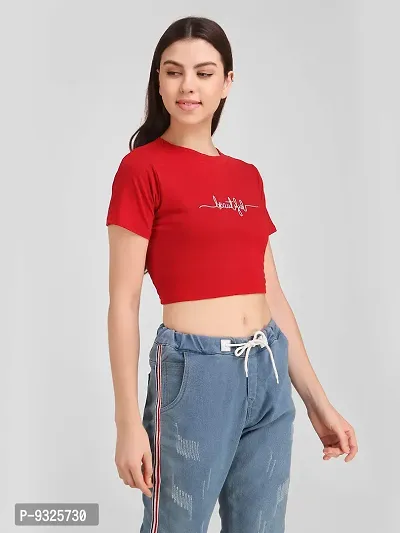 CreadCraft,Women Crop top-thumb5