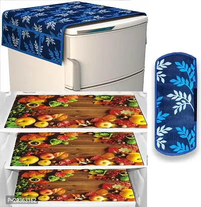 Combo of fridge top ,fridge mat