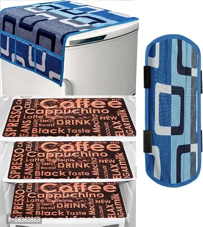 Combo of fridge top ,fridge mat