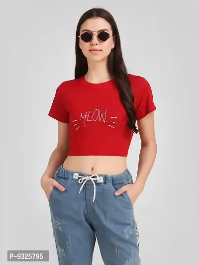 CreadCraft,Women Crop top