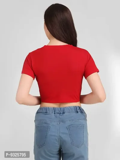 CreadCraft,Women Crop top-thumb2