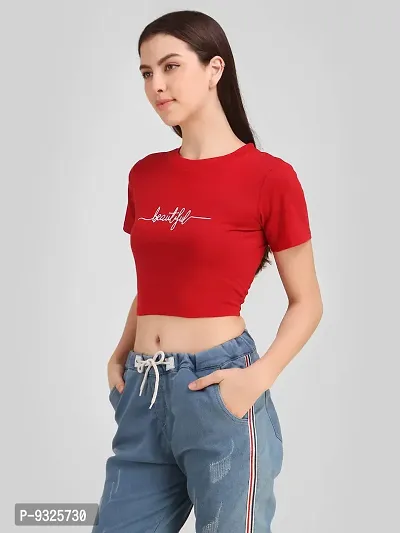 CreadCraft,Women Crop top-thumb3