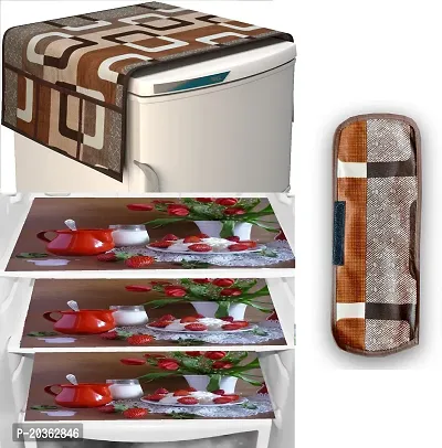 Combo of fridge top ,fridge mat-thumb0