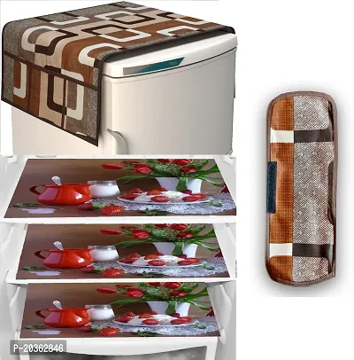 Combo of fridge top ,fridge mat