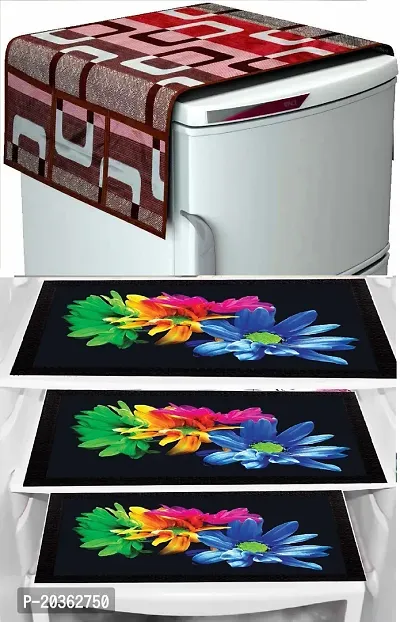 Combo of fridge top ,fridge mat