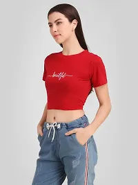 CreadCraft,Women Crop top-thumb2