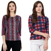 The Lion's Share Fashion Beautiful Combo of Women Top(Pack of 2) (XL) - Var-39-thumb1