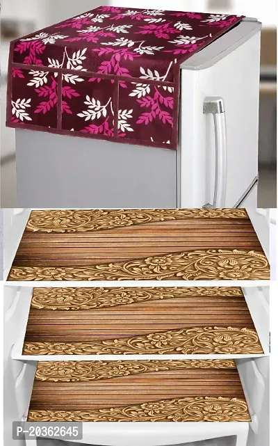 Combo of fridge top ,fridge mat