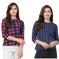 The Lion's Share Fashion Beautiful Combo of Women Top(Pack of 2) (M) - Var-12-thumb1