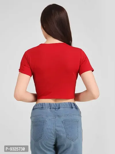 CreadCraft,Women Crop top-thumb2