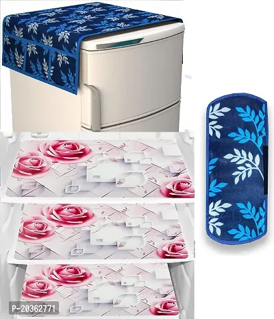 Combo of fridge top ,fridge mat