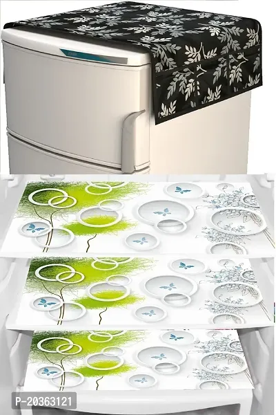 Combo of fridge top ,fridge mat