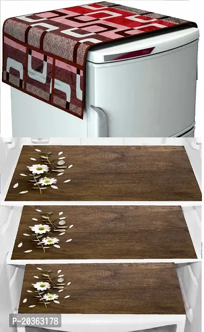 Combo of fridge top ,fridge mat