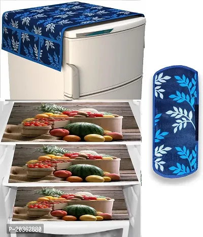 Combo of fridge top ,fridge mat