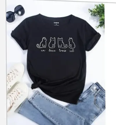 OVER SIZE Women Round Neck T-Shirt