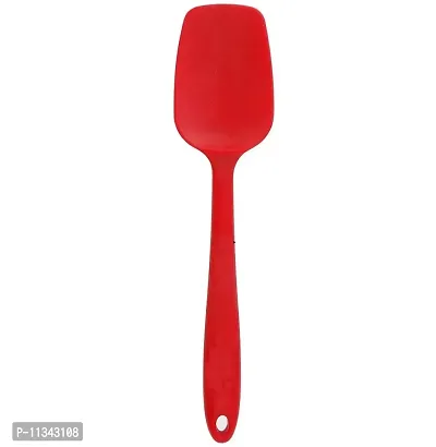 MobFest? BPA Free Food Grade Silicone Baking Cooking Spatulas | Heat Resistant Kitchen Scraper | Non Stick Large Size Spoon | Dishwasher Safe | 11 Inch | Pack of 2 (2)