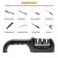 MobFest? Three Slots Handle Knife Sharpener Tool with Removable Head Grinder for Fine Grinding, Coarse Grinding, (Pack of 1)-thumb4