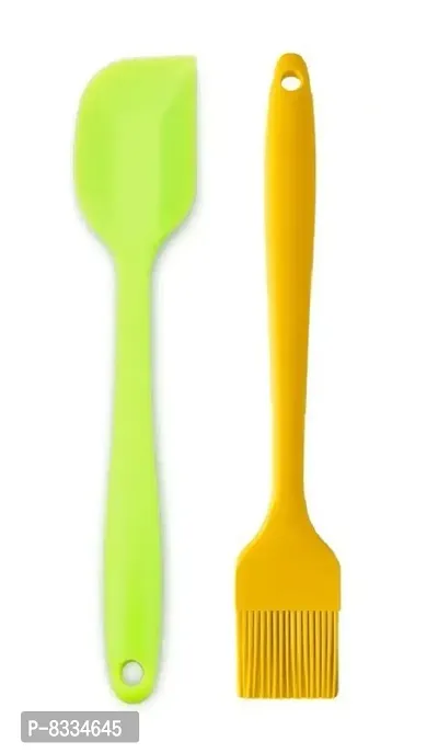 [Combo of 2] Full Silicone Non-Sticky Cooking Oil Brush Reusable Pastry Brush-thumb0