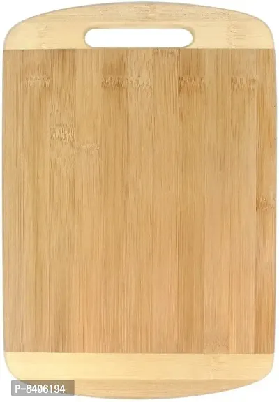 Size:-(26*36 cm)nbsp;Bamboo Wooden Cutting Chopping Board ,for Kitchen Chopping,Slicing Cutting Wooden Cutting Boardnbsp;nbsp;(Pack of 1 Dishwasher Safe)