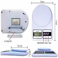 MobFest? Electronic Digital 10 Kg Weight Scale Lcd Kitchen Weight Scale Machine Measure for measuring fruits,Spice,Food,Vegetable Weighing Scale&nbsp;&nbsp;(White)-thumb4